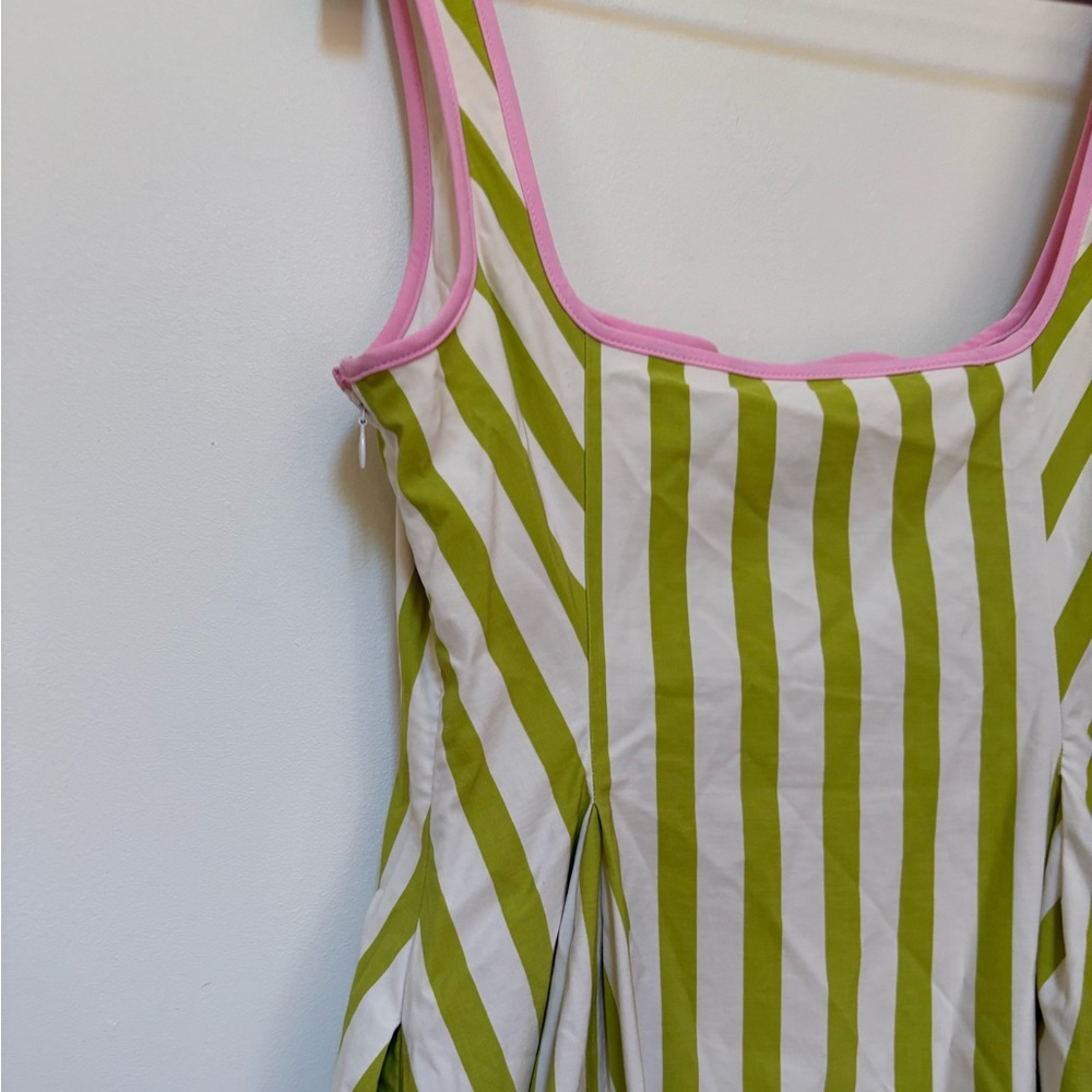 NWOT Maeve Sleeveless Notched Square-Neck Midi Dress Size XS - Picture 12 of 16
